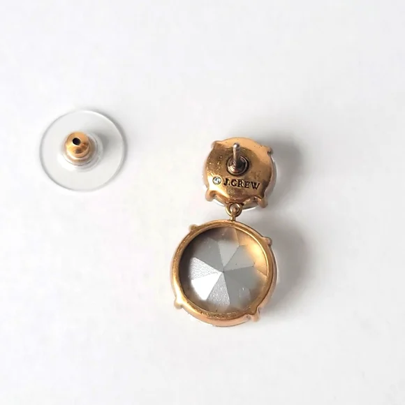 NWT J.Crew: Faceted-crystal Drop Earrings For Women - Picture 4 of 6